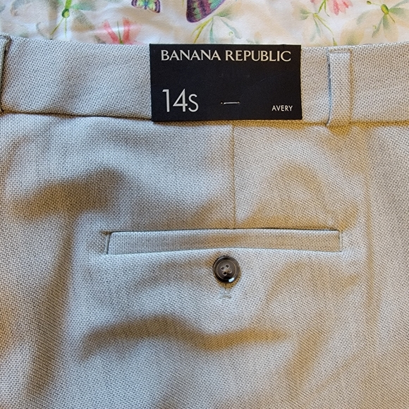 Banana Republic Curvy Avery Straight Pant 14 S Petite - Picture 6 of 10